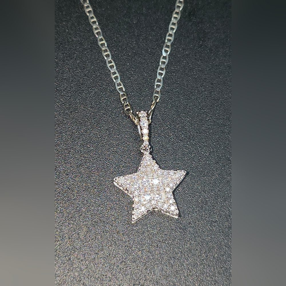 🌟Moissanite S925 Sterling Silver Star Necklace